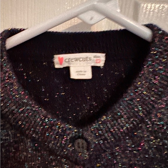 PUC Crewcuts sparkle thread button up sweater - Picture 2 of 3